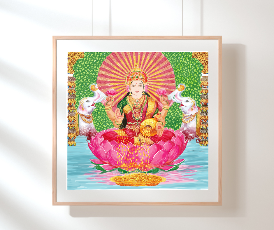 Goddess Lakshmi - Invite the divine abundance