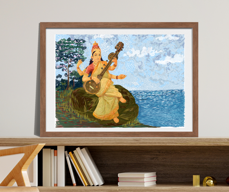 Ma Saraswati - Abundance of knowledge and learning